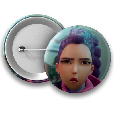 K-Pop Demon Hunters Placka Rumi What - 50 mm – Zboží Dáma