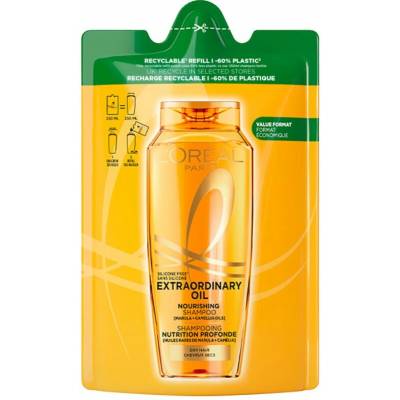 L’Oréal Paris Elseve Extraordinary Oil vyživující šampon pro suché vlasy Refill 250 ml