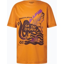 Endura SingleTrack Core krátky rukáv Orange detský