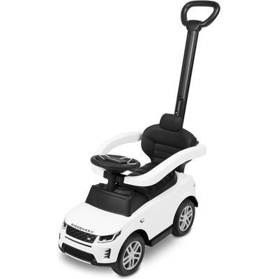 Toyz Количка за яздене с родителски контрол Land Rover Бял Caretero Toyz