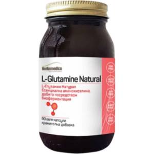 Herba Medica L-Glutamine Natural [90 капсули]