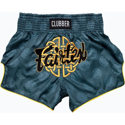 Fairtex Тренировъчни шорти за муай тай BS1915 'Clubber' на Fairtex Pacific Green