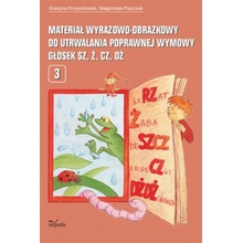 Materiał wyrazowo-obrazkowy do utrwalania poprawnej wymowy głosek sz, ż, cz, dż pedagogika