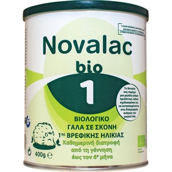 Medis Адаптирано мляко Био за деца 0-6 мес. , Novalac BIO 1 Milk Powder 400gr Up To 6th Month
