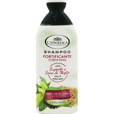 L´Angelica šampon s chmelem a semeny prosa na jemné vlasy 250 ml