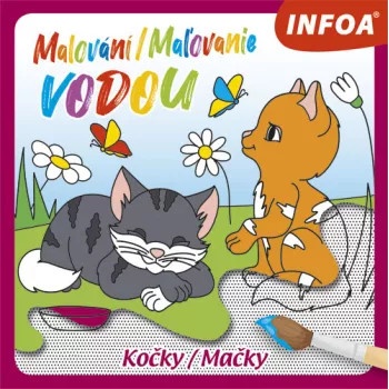 Maľovanie vodou Mačky