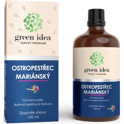 Green Idea Ostropestřec bezlihová tinktura 100 ml