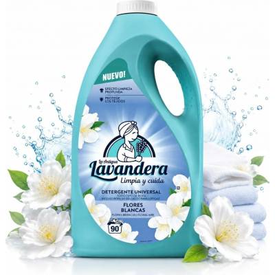 Lavandera Gel na praní Bílé květy 4,5 l 90 PD