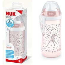 Nuk First Choice láhev s indikátorem teploty 300ml Disney Bambi růžová
