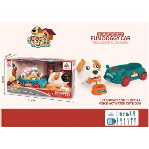 Armtoys ИНТЕРАКТИВНО КУЧЕ С ГЛАСОВА КОМАНДА И КОЛА В КУТИЯ