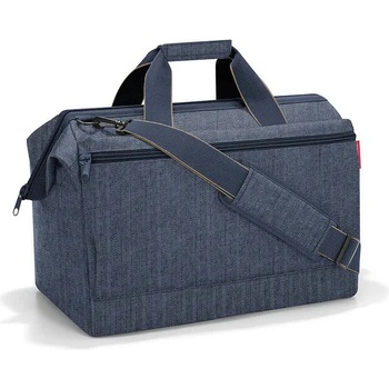 Reisenthel Чанта Reisenthel Allrounder l pocket bag - Blue (Herringbone Dark Blue)