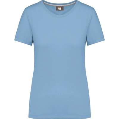 Kariban Tričko WK307 pracovní krátký rukáv dámské COT20W30741003 sky blue