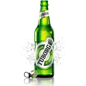 Tuborg Бира Туборг стъкло 500мл