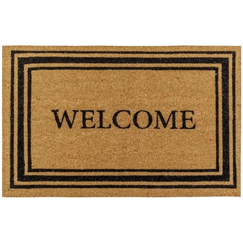 90 х 60 см изтривалка за входна врата с надпис Welcome