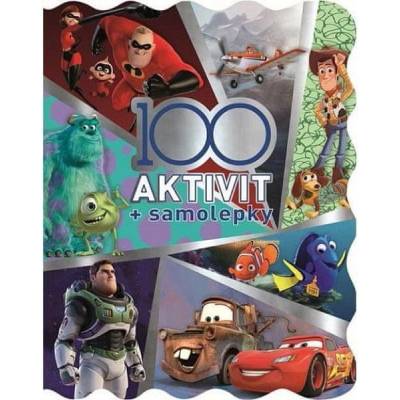 100 aktivít samolepky Disney chlapci