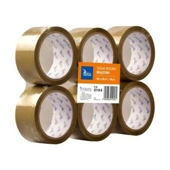 TETIS Brown packing tape 48mmx50m p6 Tetis price for 1 piece