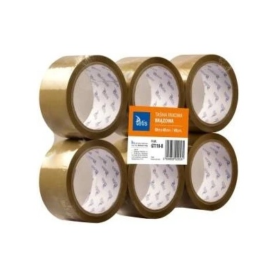 TETIS Brown packing tape 48mmx50m p6 Tetis price for 1 piece