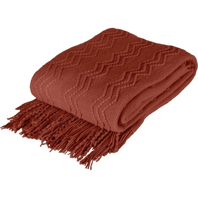 Dilios Плетено одеяло Dilios - Мерилин, 130 x 170 cm, червено (1000020614)
