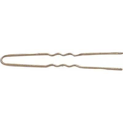 Sibel Wavy Hair Pins vlásenky 63 mm - bronzové 500 g