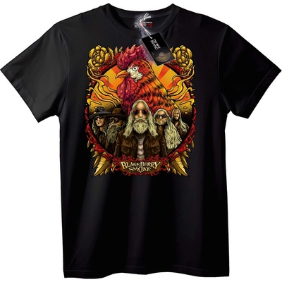 NOONEBRAND Тениска Blackberry Smoke - XL, Black