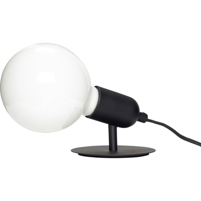 Hübsch Настолна лампа Hübsch кръгла крушка черна (990806)