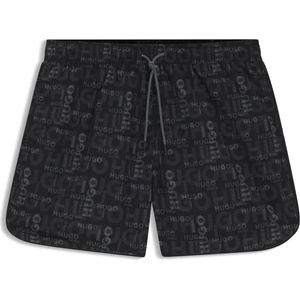 HUGO BOSS Бански гащета HUGO Rik 10268642 01 swimming shorts - Black (Open Grey)