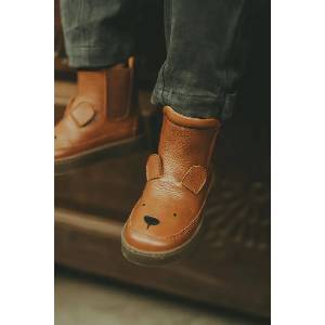 Donsje Детски кожени зимни обувки Thuru Classic Boots Bear (2023802.22.28)