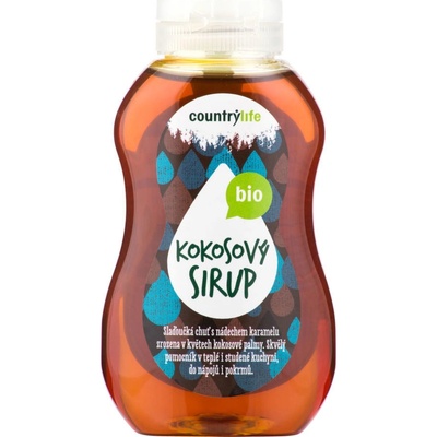 Country Life Sirup kokosový Bio 250 ml
