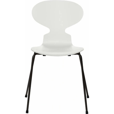 Fritz Hansen Ant 3101 lacquered white / black