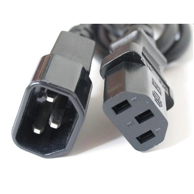 Kolink Удължителен захранващ кабел Fortron, 3 pin, Черен (KKTE01)