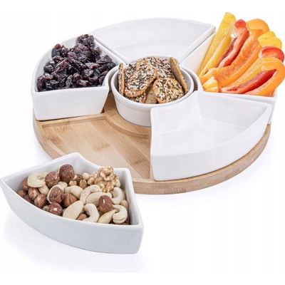 Secret de Gourmet Porcelánová servírovací miska Circle fi 27 cm sada 5ks – Sleviste.cz