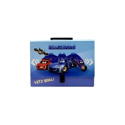 Beniamin Cardboard briefcase for clip Batman with racka A4+ mix Beniamin (6488)