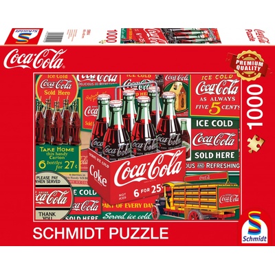 Schmidt Coca Cola klasika 1000 dílků