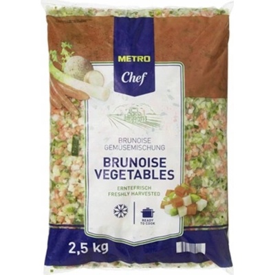 METRO Chef Mix zeleniny brunoise mrazený 2,5 kg