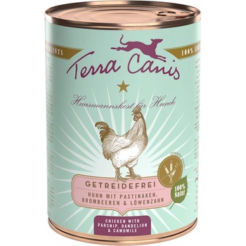 Terra Canis Grain Free Kuře s pastinákem pampeliškou & heřmánkem 6 x 400 g