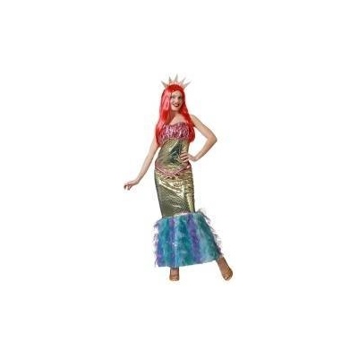 BigBuy Carnival Маскировъчен костюм за възрастни Русалка Размер m/l