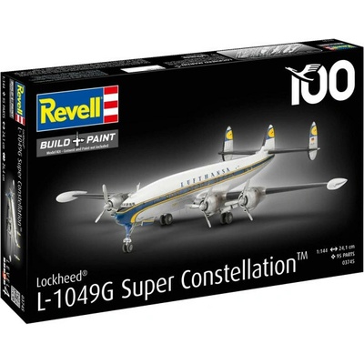 Revell Plastic ModelKit letadlo 03745 Lockheed L.1049G Super Constellation Lufthansa 1:144