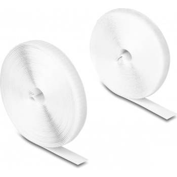 Delock Тежка самозалепваща лента H 1 m x L 20 mm бяла