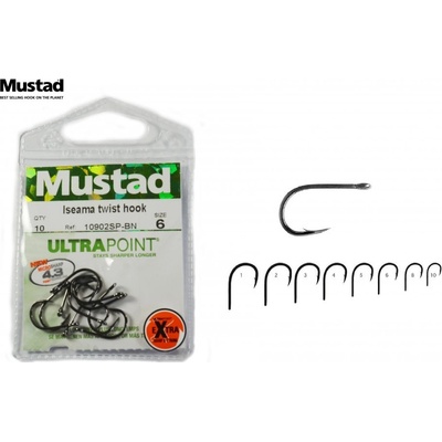 Mustad Iseama Twist vel.1 10 ks