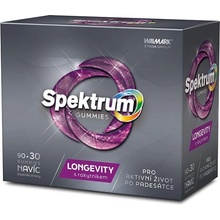 Walmark Spektrum Gummies Longevity s rakytníkem 90+30 tablet