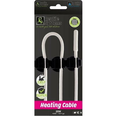 Reptile Systems vodotěsný topný kabel 25 W, 4,3 m