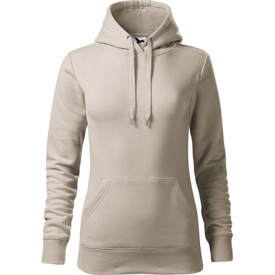 Malfini Projmutá dámská klokanka Cape s kapucí s podšívkou ledově šedá