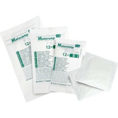 Matopat Matopat Matocomp sterilné gázové kompresy na rany 10 x 20 cm 4 ks 12