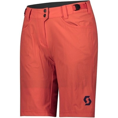 Scott Women's Trail Flow W/Pad Flame Red