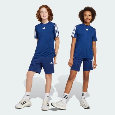 adidas Train Essentials 3-Stripes kids bílá|modrá