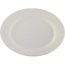 Versa Plochý tanier Biela Porcelán Plastické 27 x 27 cm