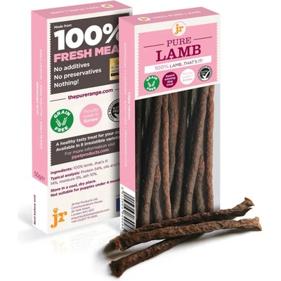 Product 100% jahňacie mäso maškrta v tyčinke JR Pet s 50 g