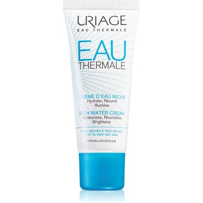 Uriage Eau Thermale Rich Water Cream подхранващ и хидратиращ крем за суха или много суха кожа 40ml