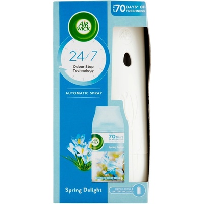 Air Wick Freshmatic Difuzér a náplň do osvěžovače vzduchu Jarní vánek 250 ml