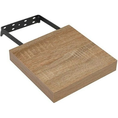 Regalux Nástěnná police XL4, 23 × 23,5 × 3,8 cm, lamino, dekor dub XL4 EICHE 24 CM